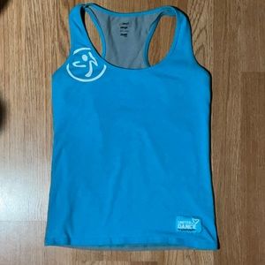 Women’s Zumba Racerback tank sz xlarge
